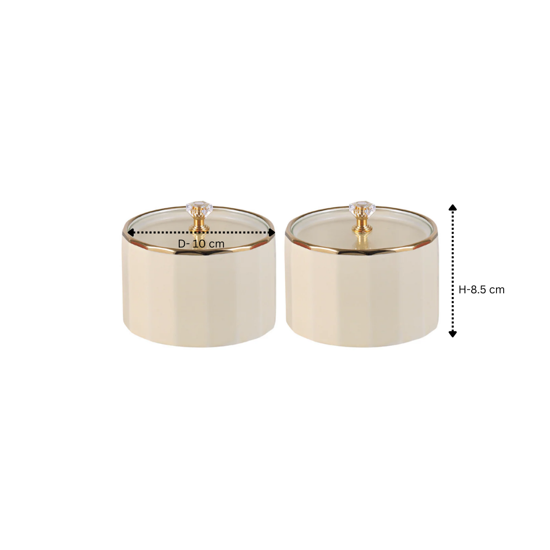 Set of 2 Basics Harmony Duo Bowls With Lid