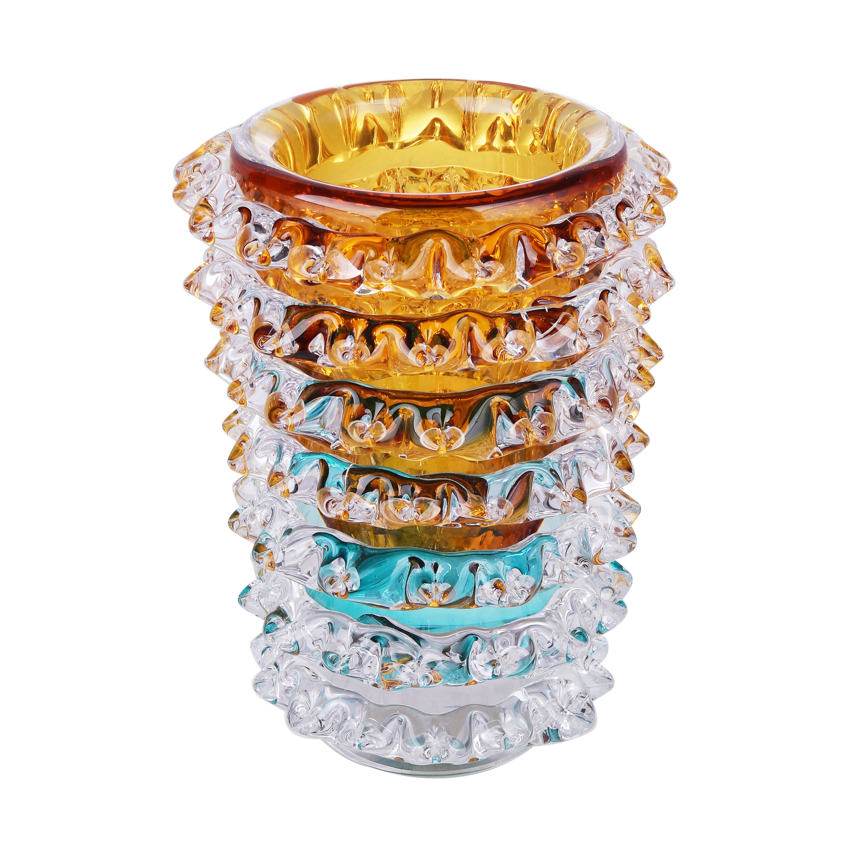 Crystal Golden Cascade Bowl