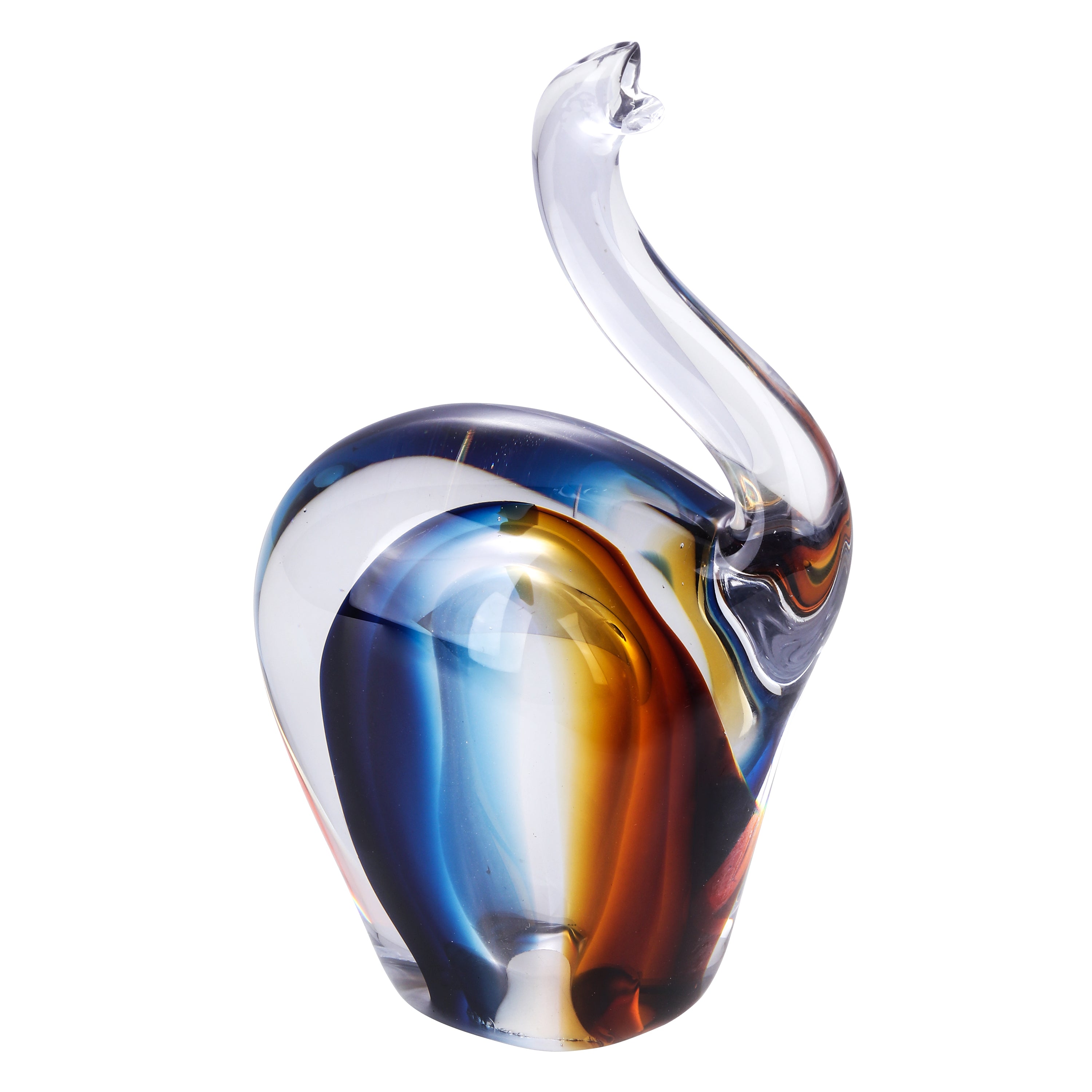 Majestic Crystal trunk- Ocean Amber Set of 2