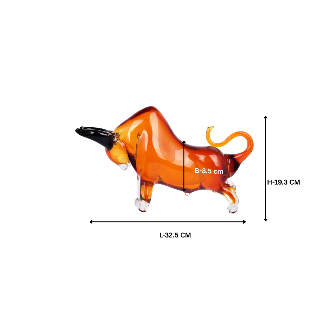 Horn Crystal Bull