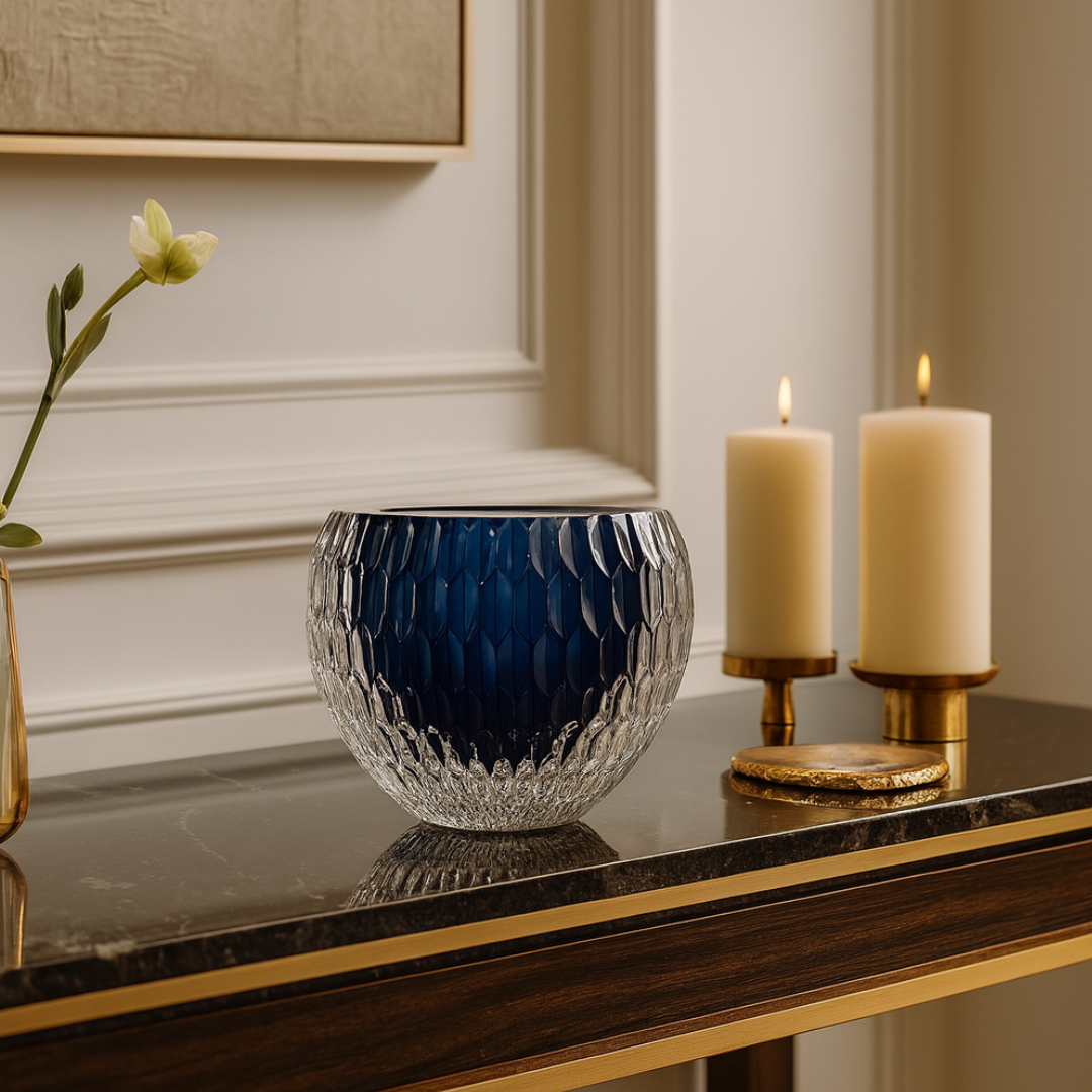 Crystal Frosted Bowl