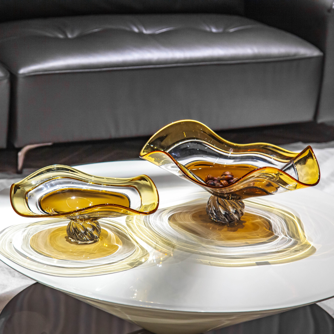 Crystal Petal Plate Large