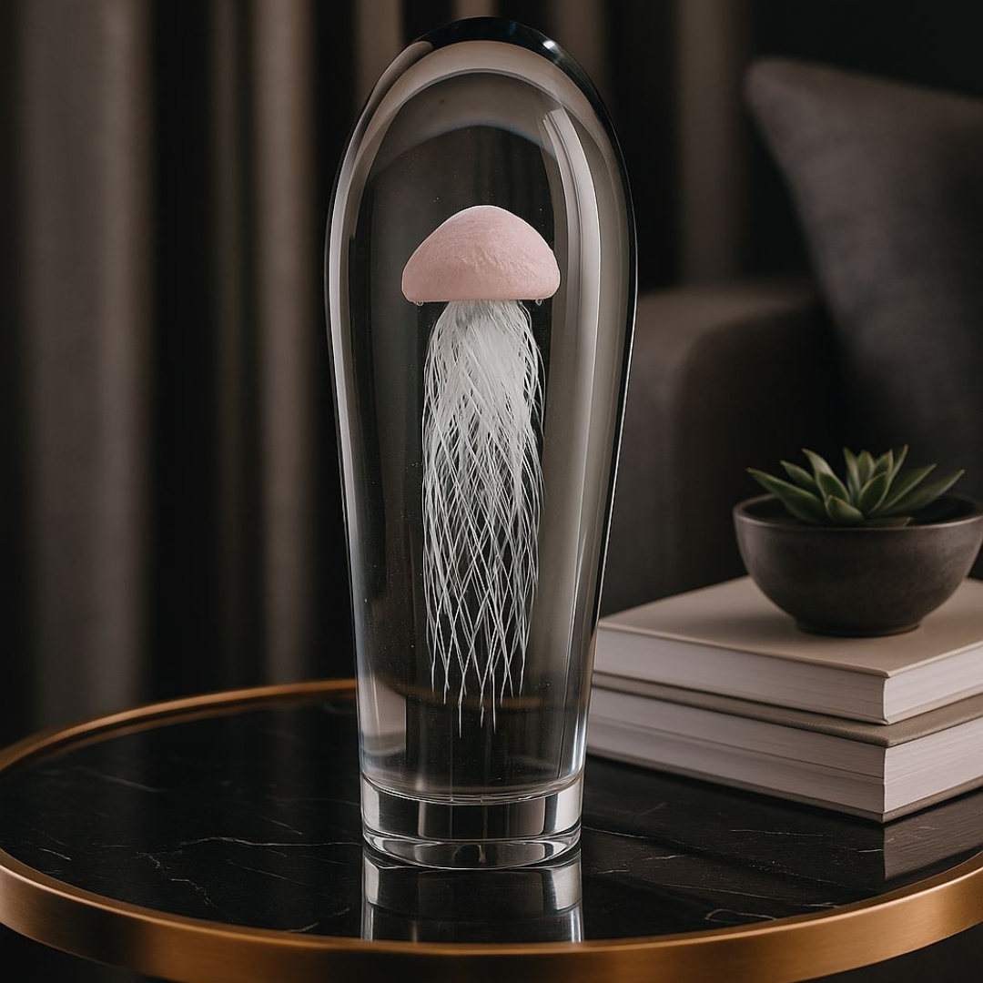 Crystal Jellyfish Bloom Pink