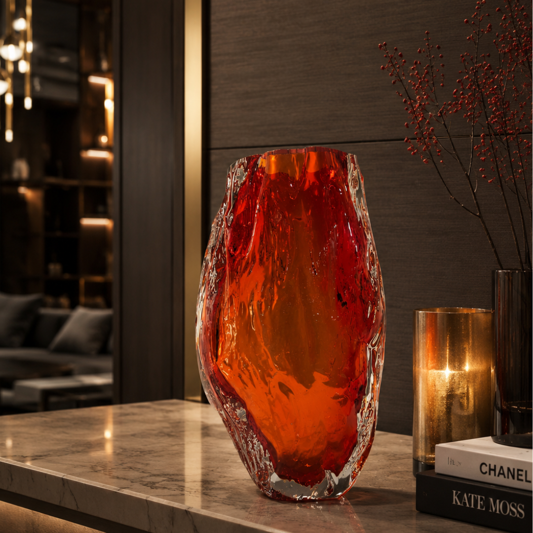 Aurum Flame Vase