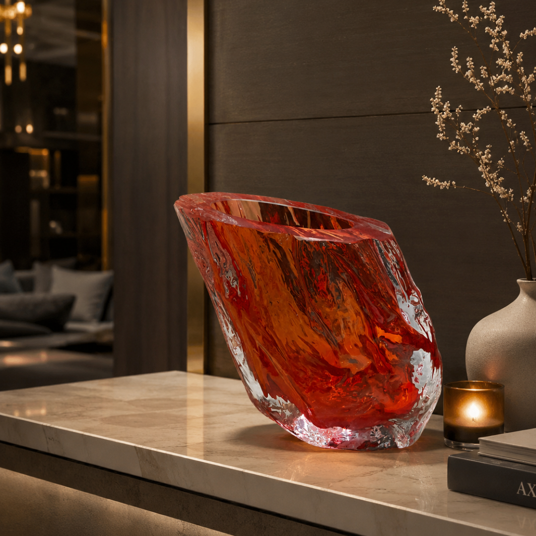 Aurum Flame Vase