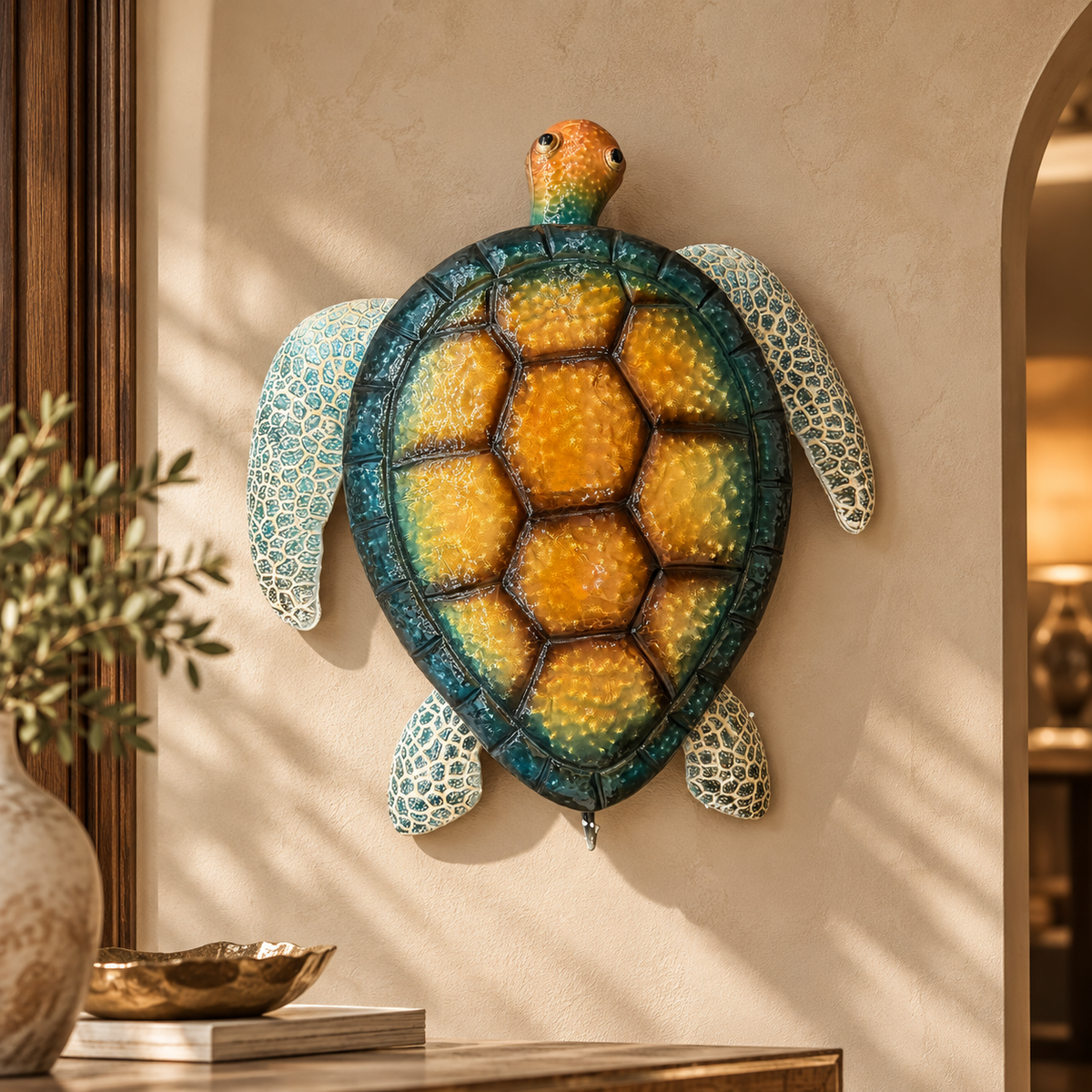 Coastal Turtle Wall Hanging