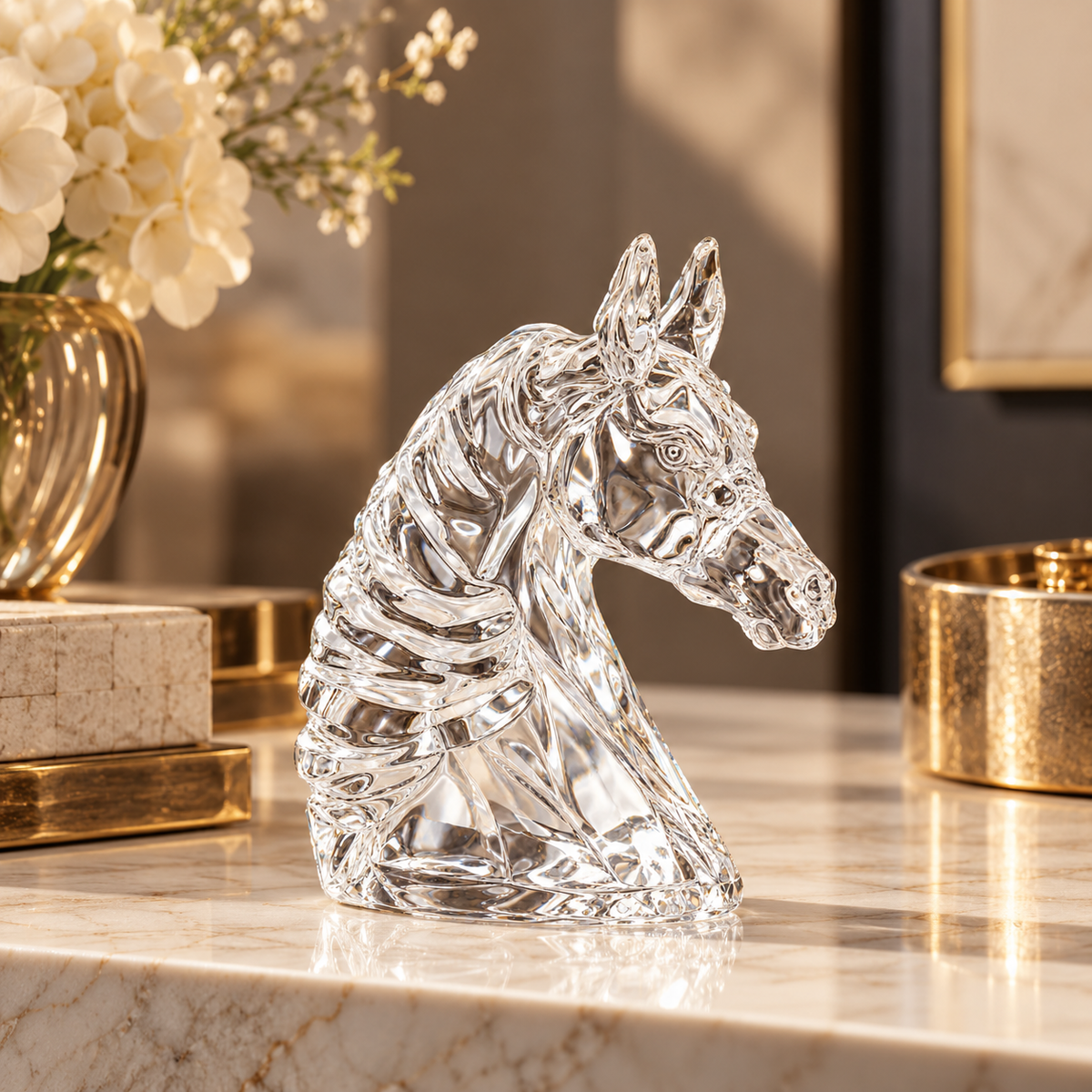 Crystal Horse Clear