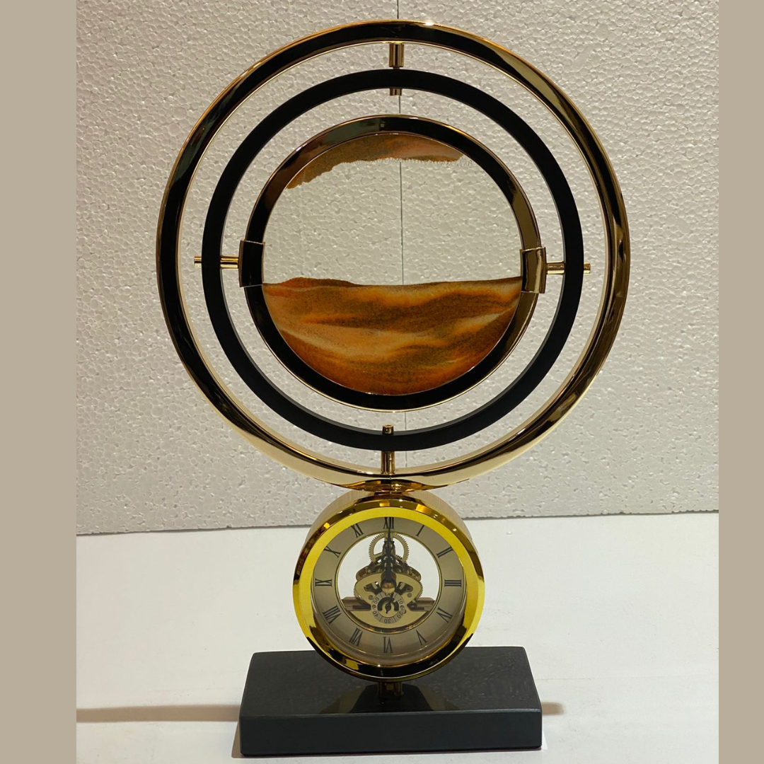 EternaFlow Timepiece with Clock