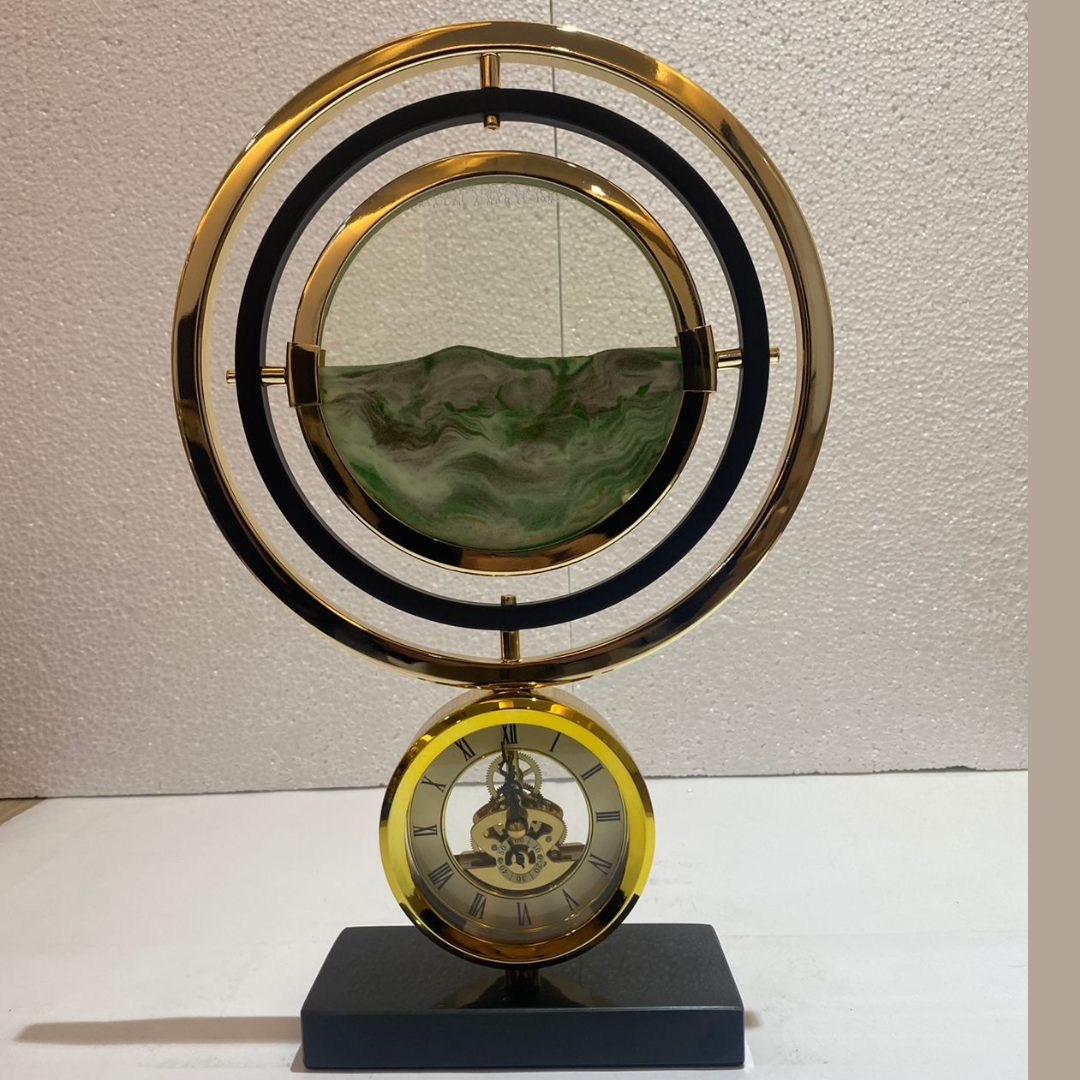 EternaFlow Timepiece with Clock