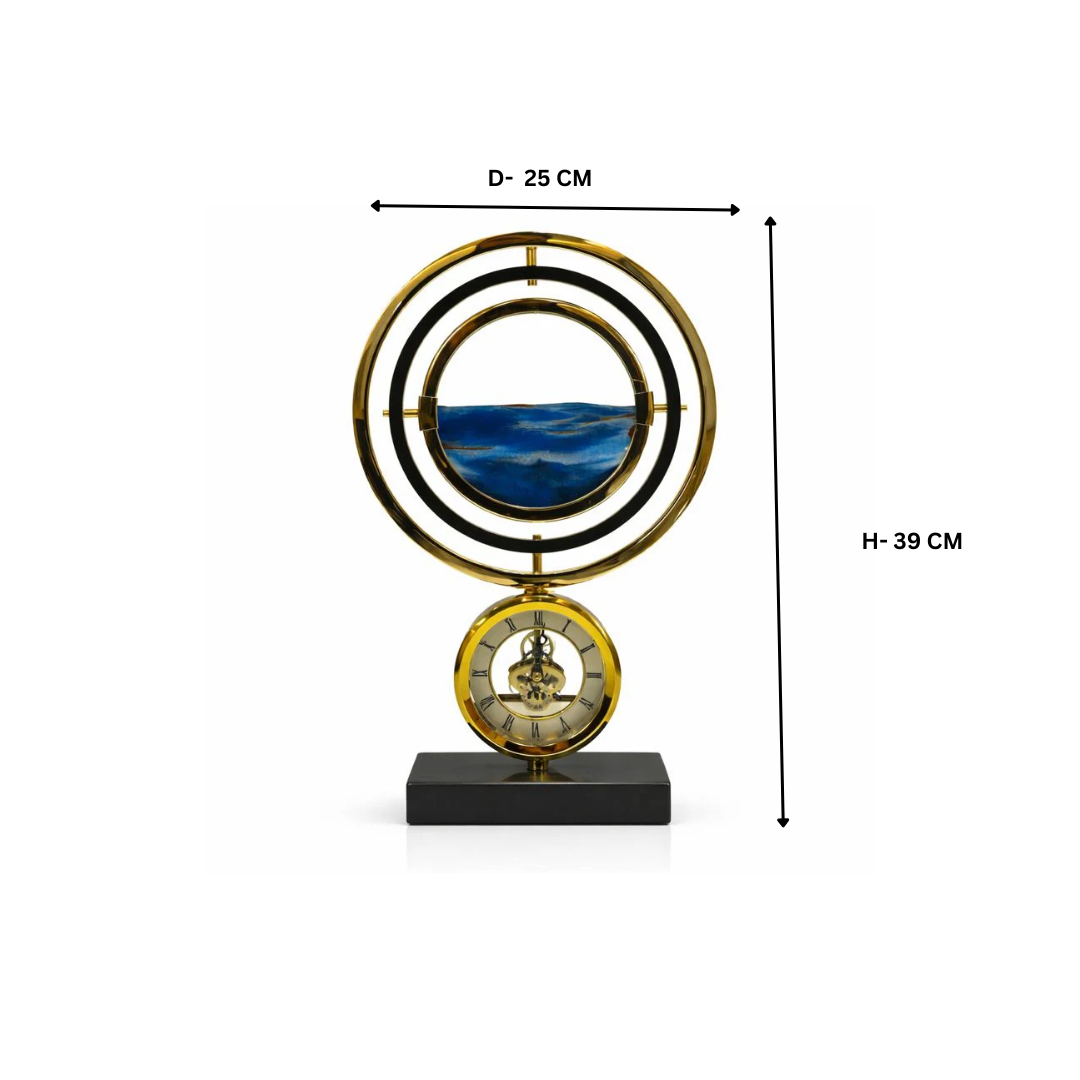 EternaFlow Timepiece with Clock