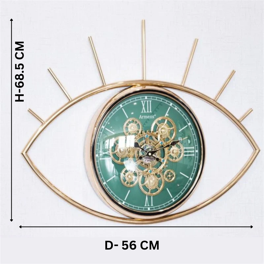Eye of Time Wall Clock