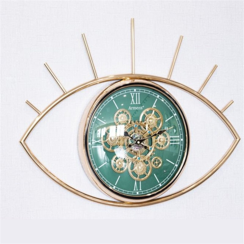 Eye of Time Wall Clock- Orange