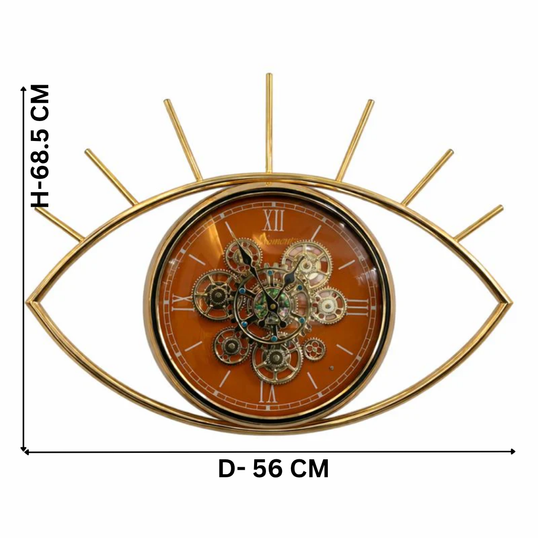 Eye of Time Wall Clock