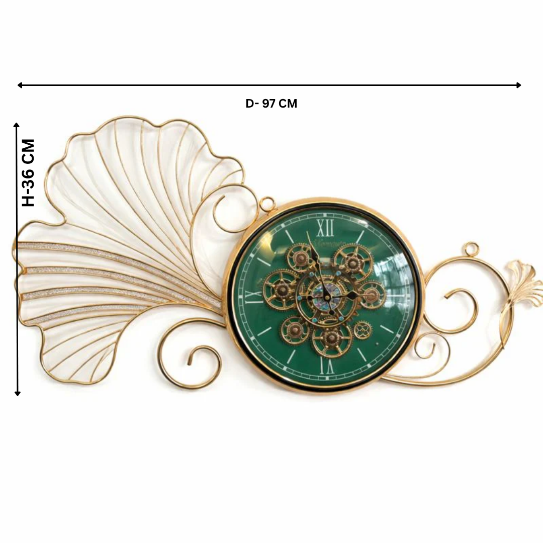 Timeless Bloom Wall Clock