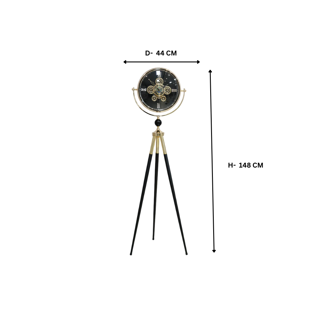 Celestial Hour Clock- Black