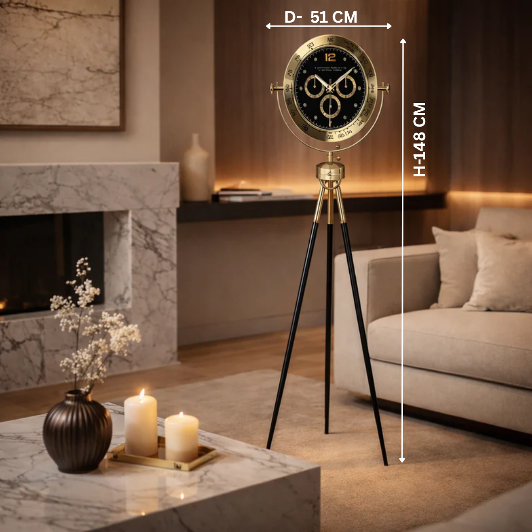 Golden Gem Clock