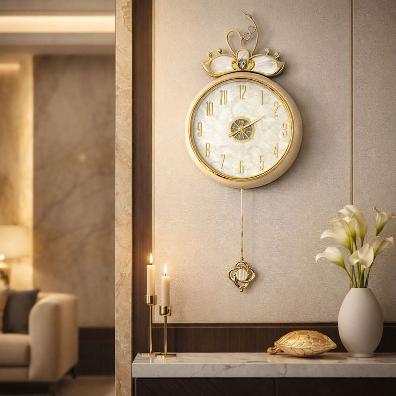 Swan Grace Clock