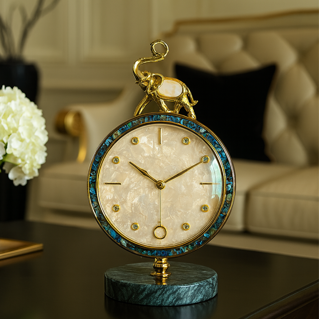 Heritage Elephant Clock