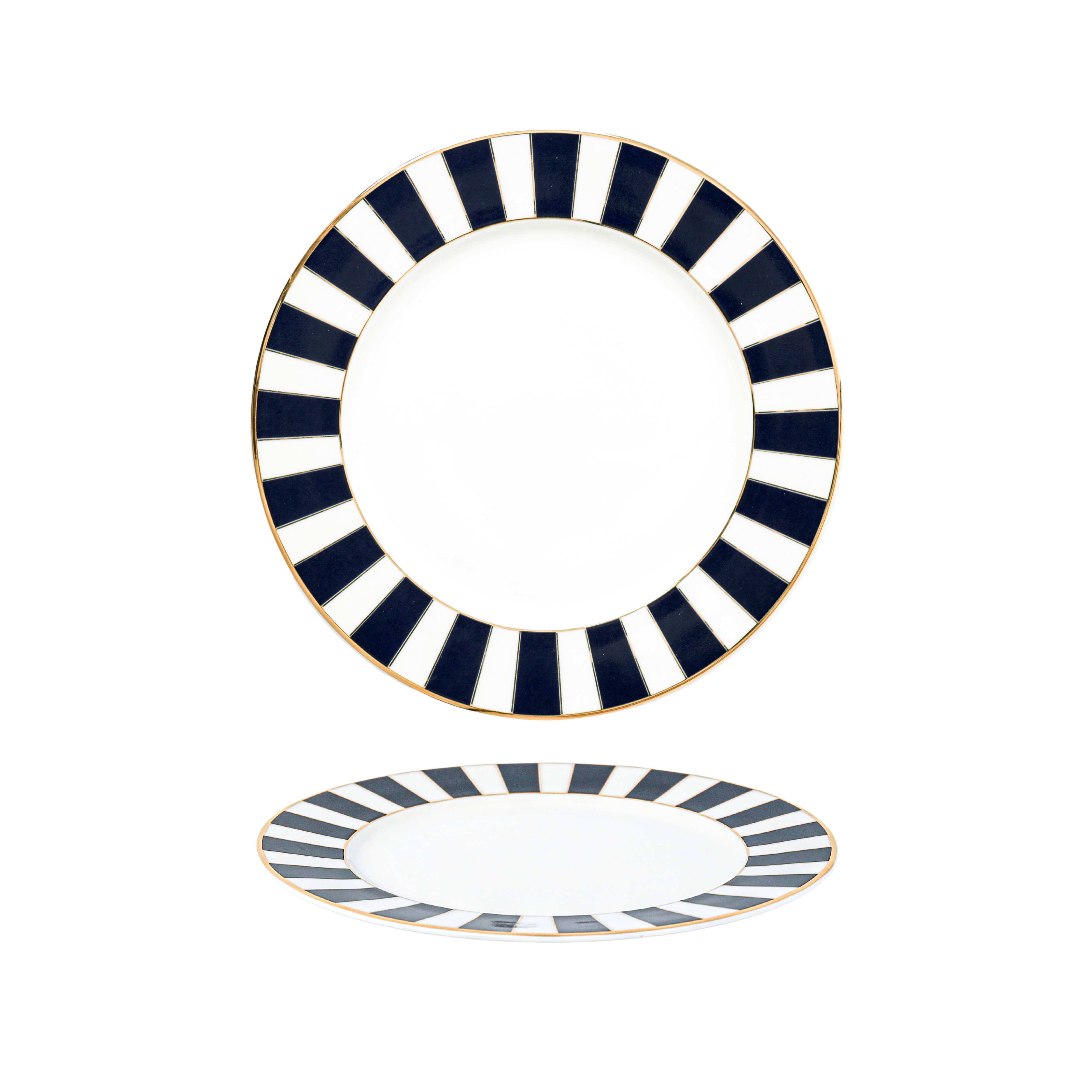 ROYAL BLUE SIGNATURE PORCELAIN (6 Cup and 6 Sauser)