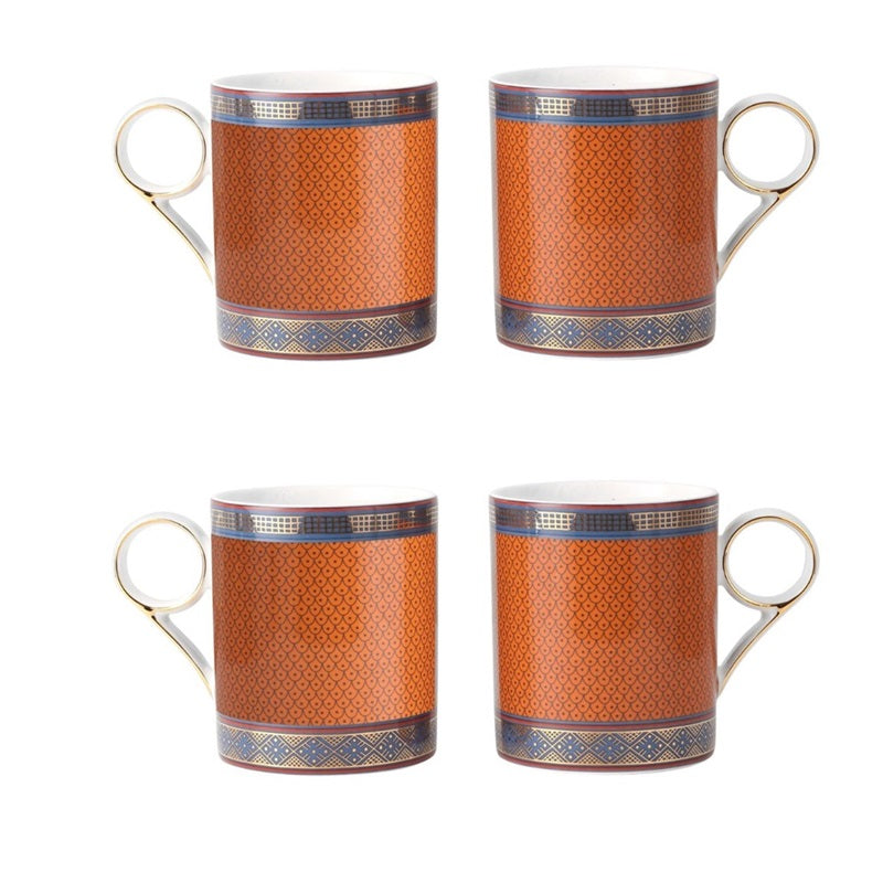 Sienna mosaic 4pcs Mug Set