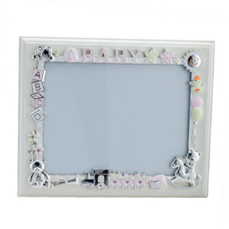 Baby-Themed Decorative Photo Frame – Horizontal