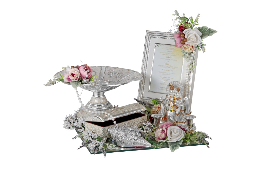 Elegant Wedding Invitation Platter