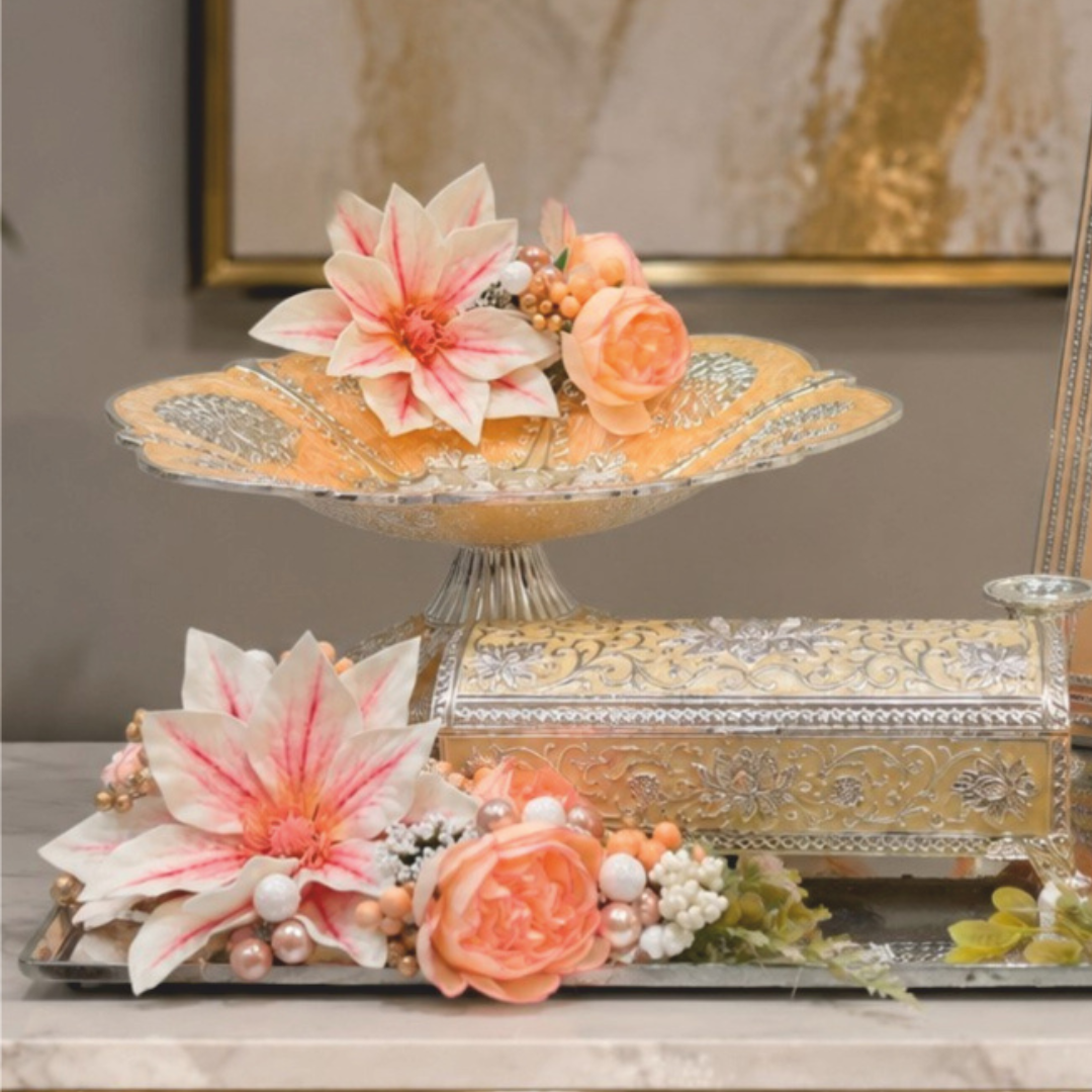 Elegant Gold-Themed Luxury Wedding Invitation