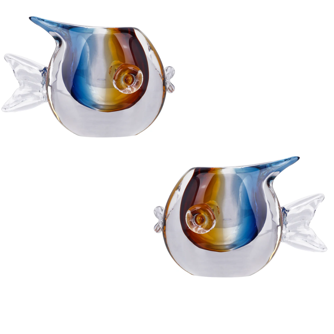 Crystal Marine Fish Set of 2