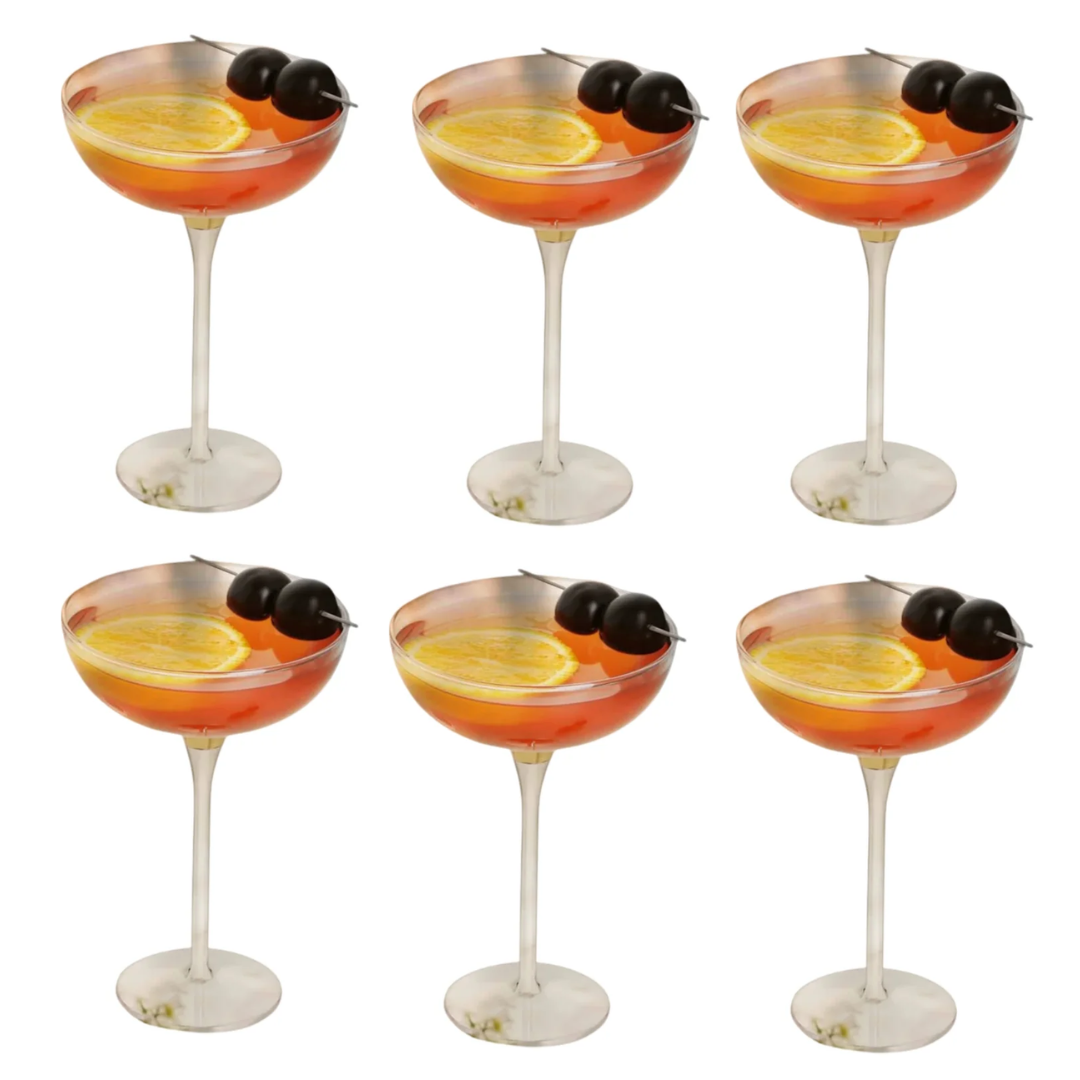 Martini Glasses set of 6