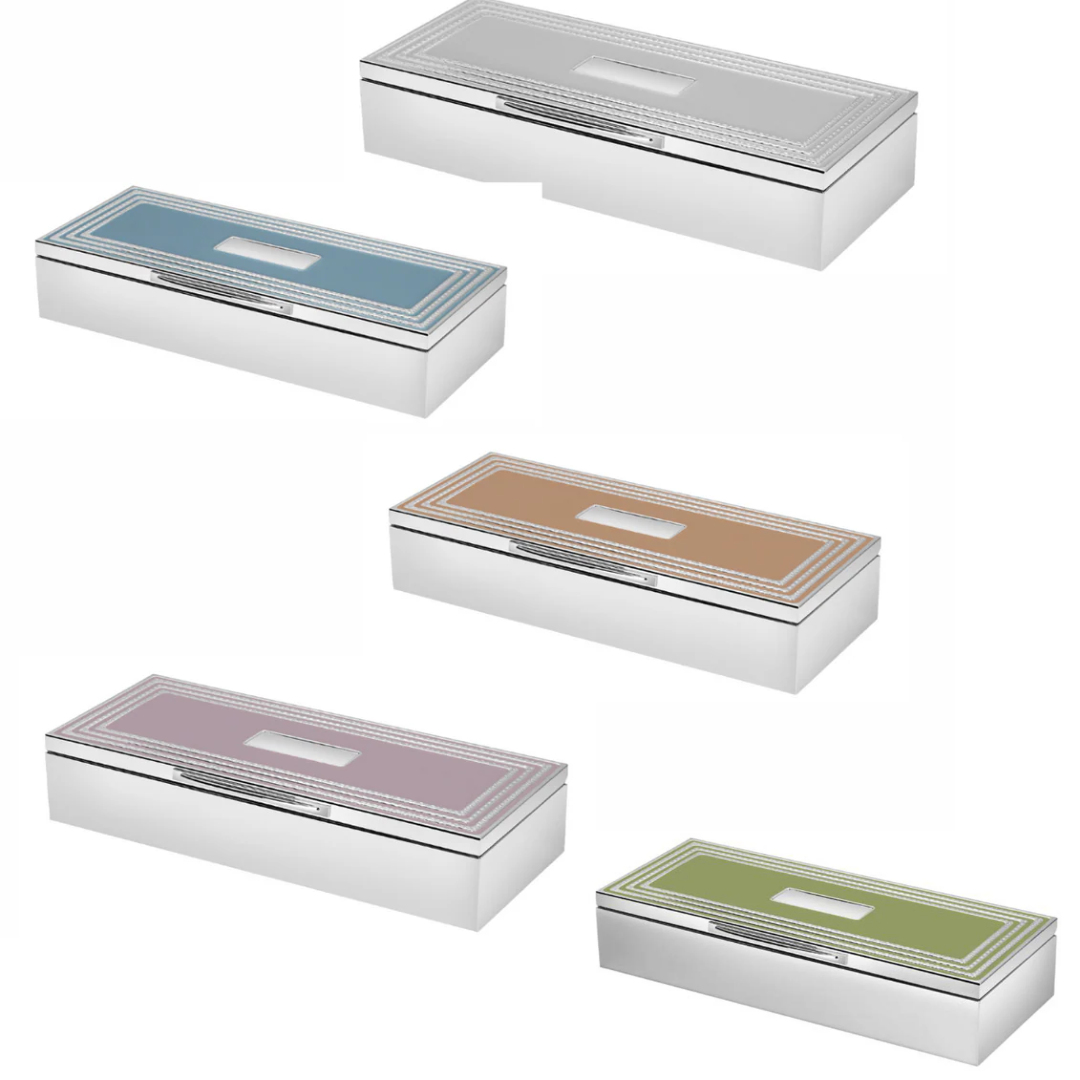 Luxury Silver-Plated Multi-Purpose Box | Jewellery, Mishri & Dry Fruit Organiser Gift Box
