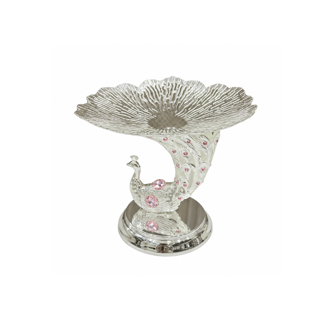 Peacock Single Server with Stand Small