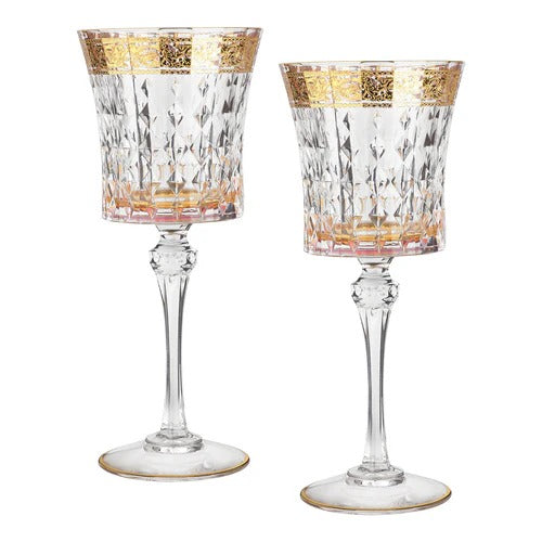 Crystal Wine Glases set of 2