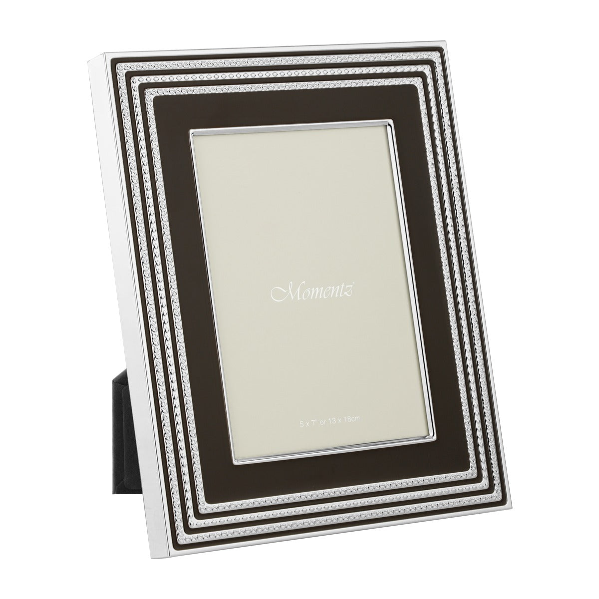Premium Silver-Plated Photo Frame – 5x7 Inch Brown