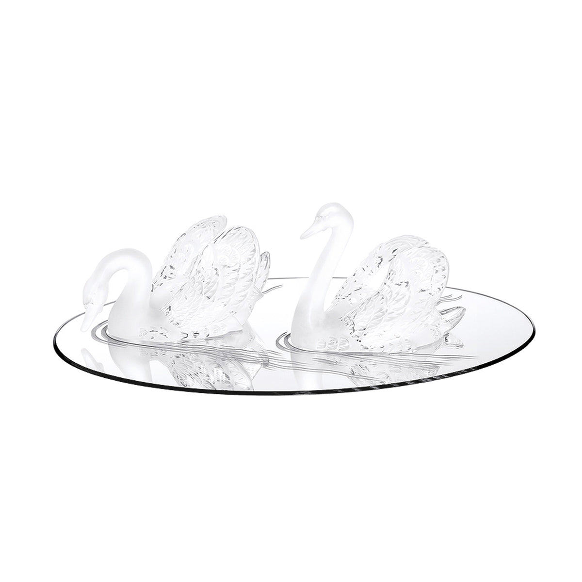 Swan Mirror For Gold