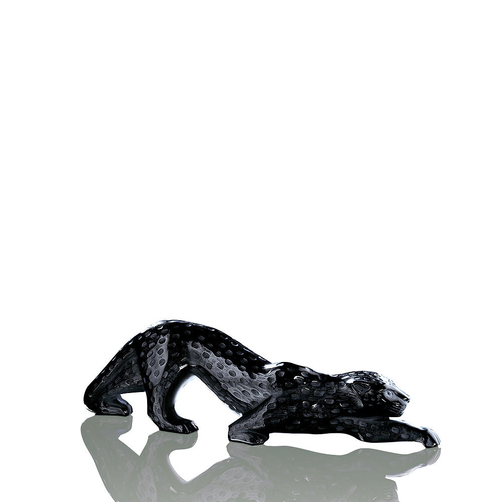 ZEILA PANTHER LARGE SCULPTURE - BLACK