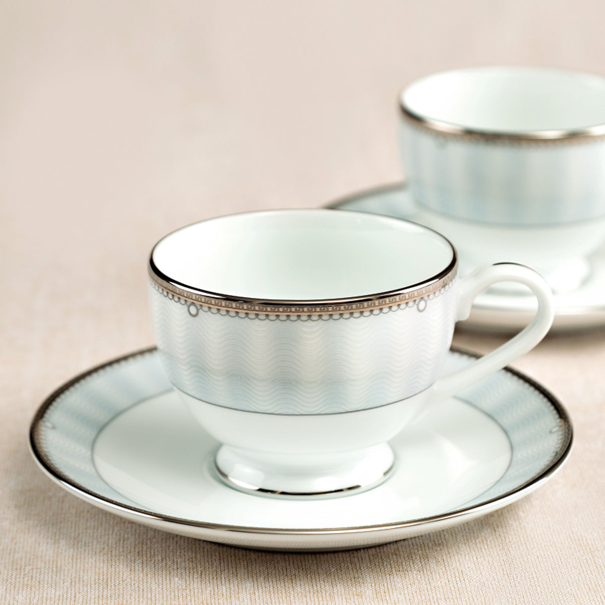 Noritake Monarch Platinum Tea set (12 pcs)