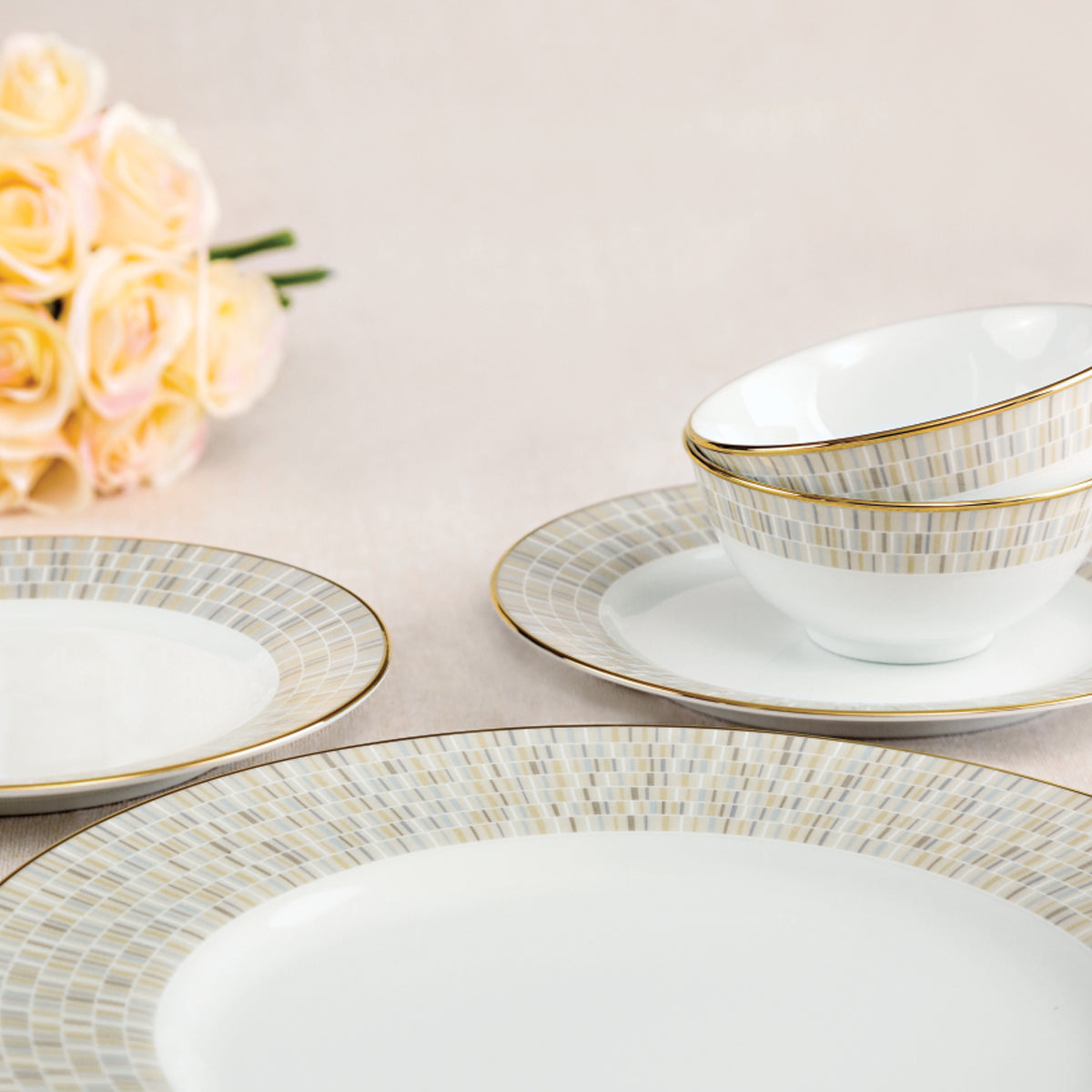 Noritake Ville De Lumiere Dinner Set (37 pcs)