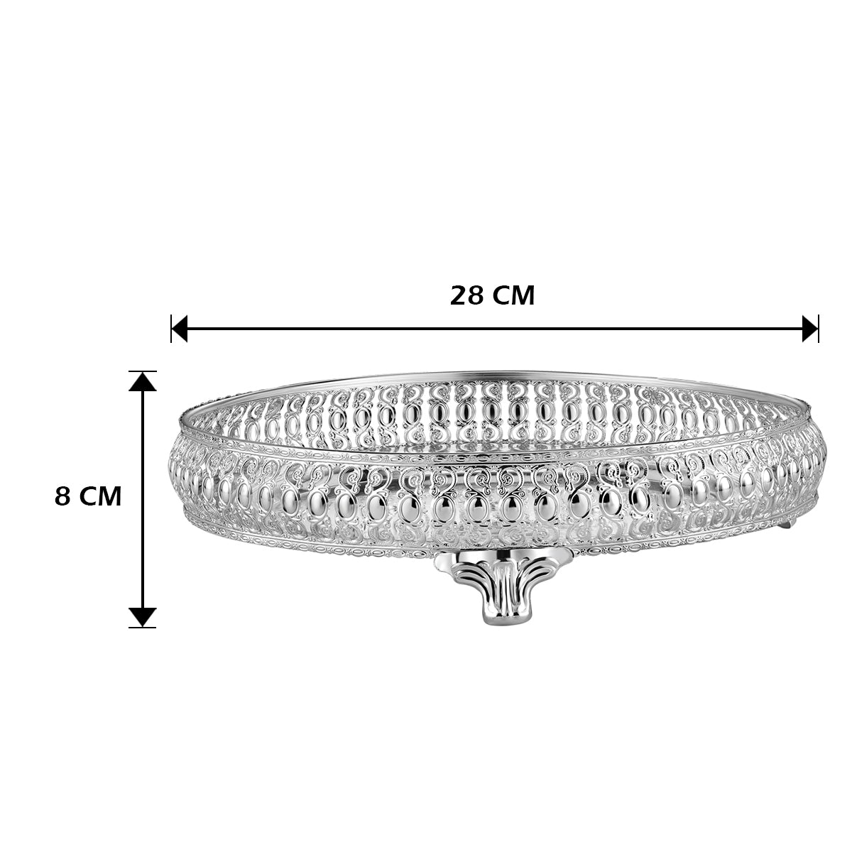 Round Platter Silver
