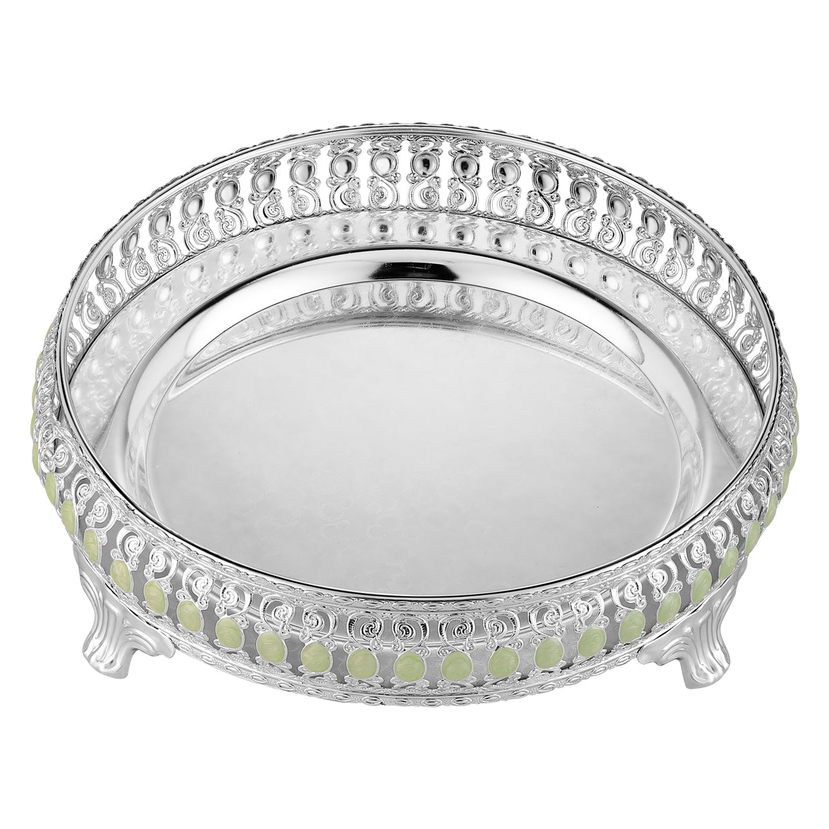 Round Platter - Sea Green