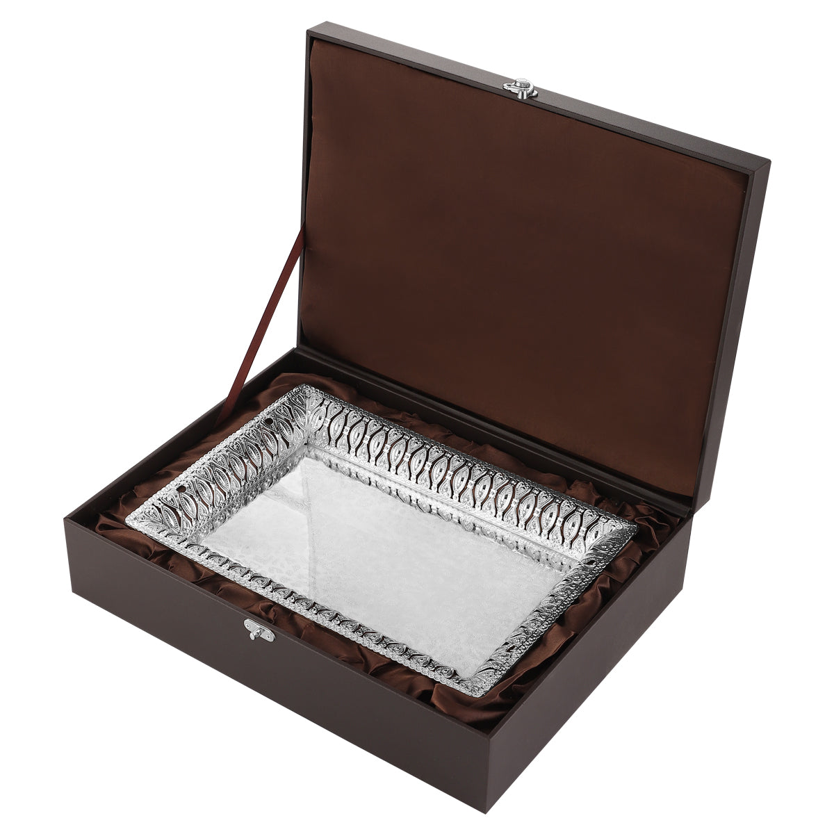 Rectangle Tray Silver Small