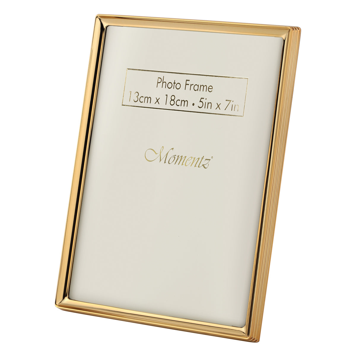Striped Photoframe - Golden