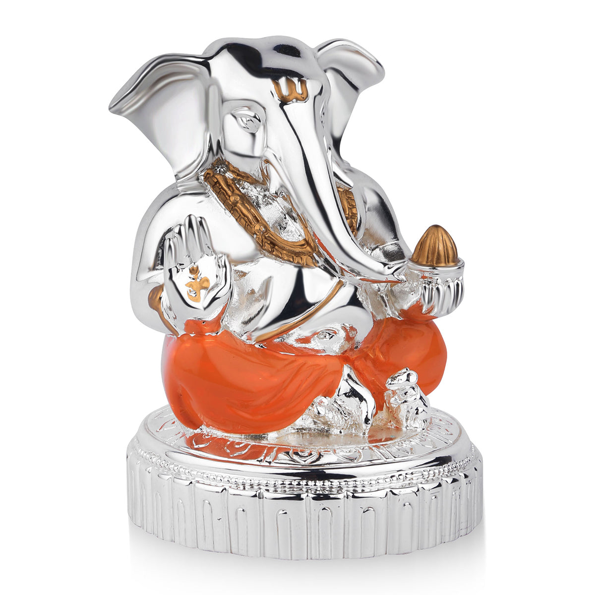 Small Ganesha Matt + Color (h-10 cm)
