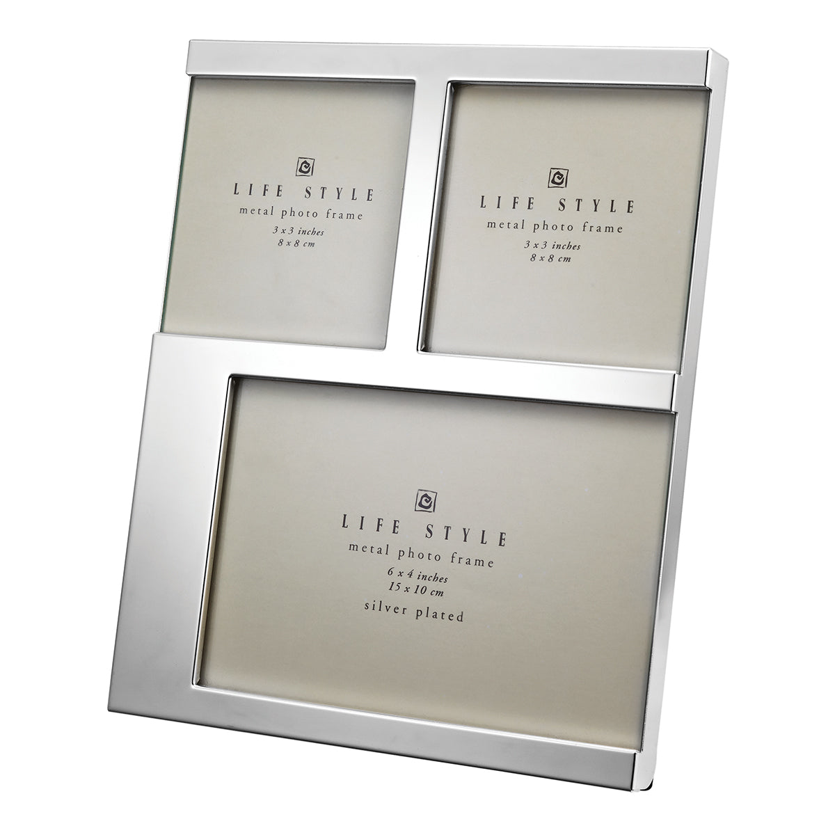 3-in-1 Photoframe- Silver
