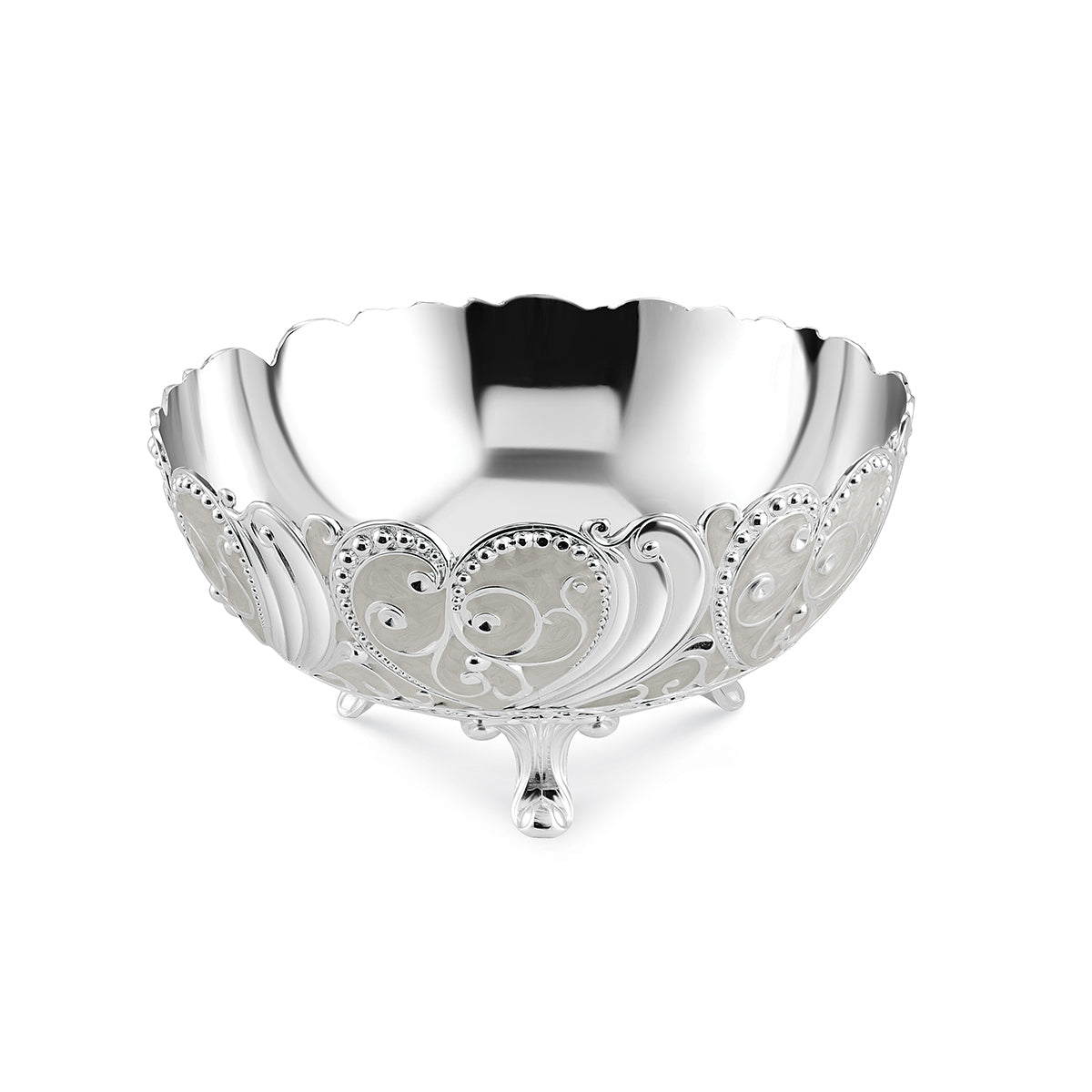 Enamel round Bowl Big - MOP