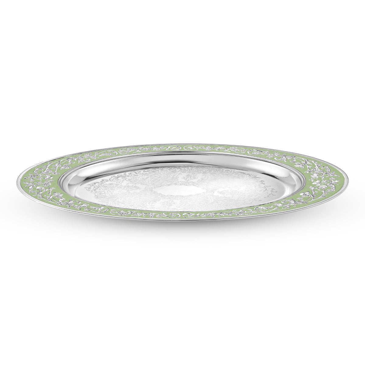 Oval Tray- Sea Green