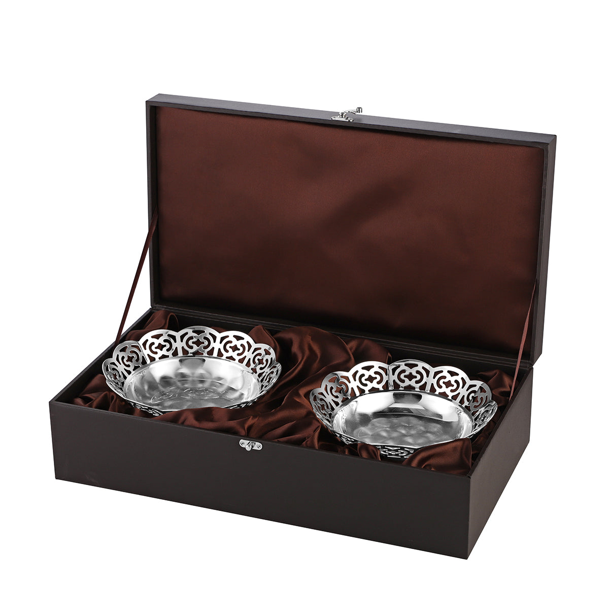 Round bowl Silver- Set of 2