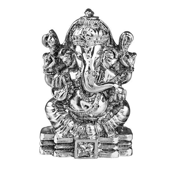 Ganesha (h-8 cm) D-2- Silver