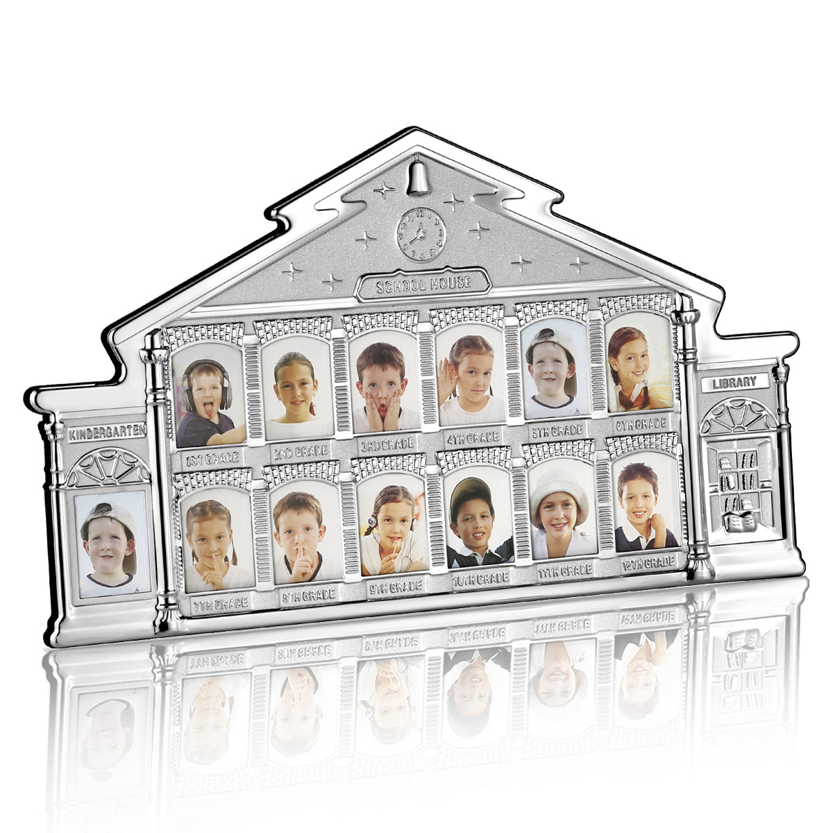 School House Photo Frame - Rose Gold | Baby Accessories & Products | Baby Gift Set | Momentz