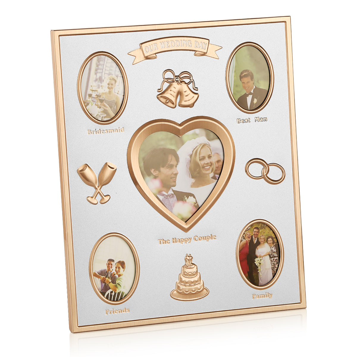Wedding Photoframe - Rose Gold