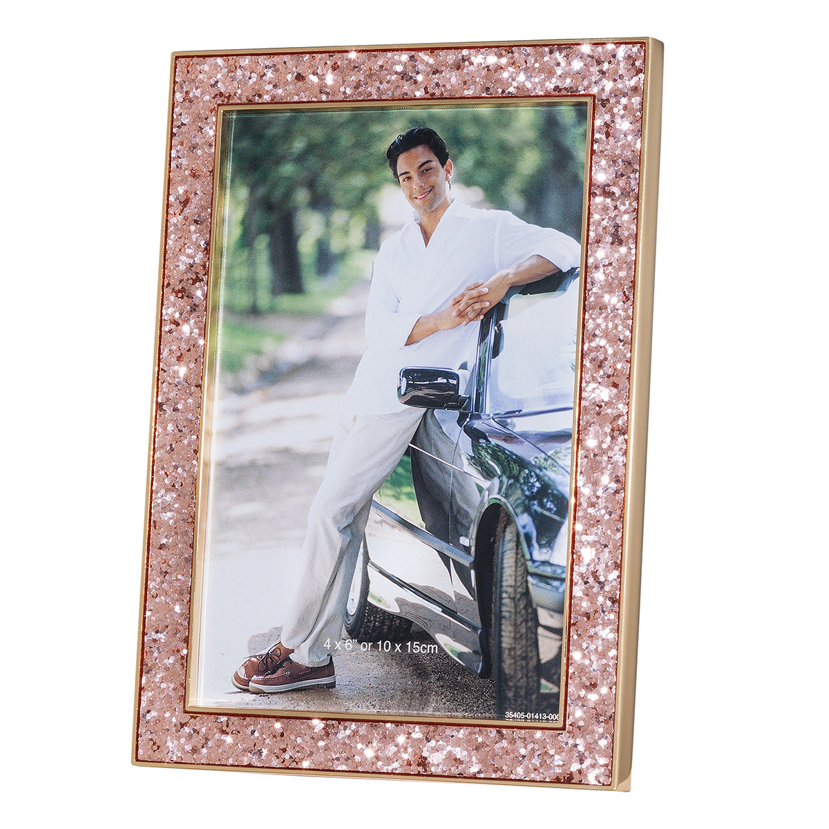 Shimmer Photoframe- Pink